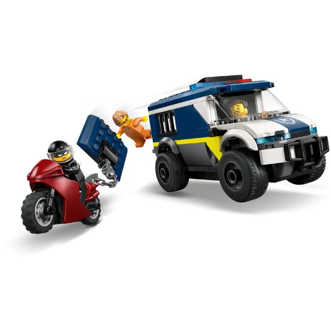 Игрушечный полицейский транспорт LEGO® City 60479 автомобиль для перевозки заключенных