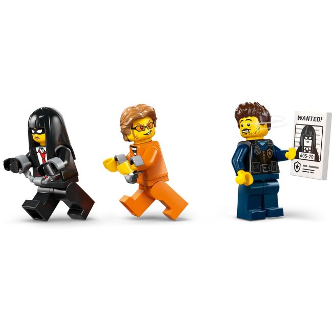 Игрушечный полицейский транспорт LEGO® City 60479 автомобиль для перевозки заключенных