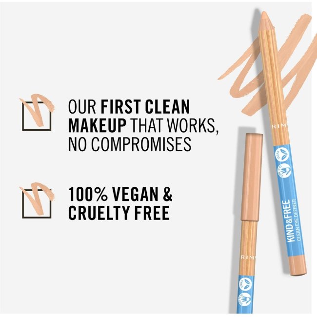 Подводка для глаз Rimmel Kind & Free Paint it Your Way 1,1 гр 005 creamy white