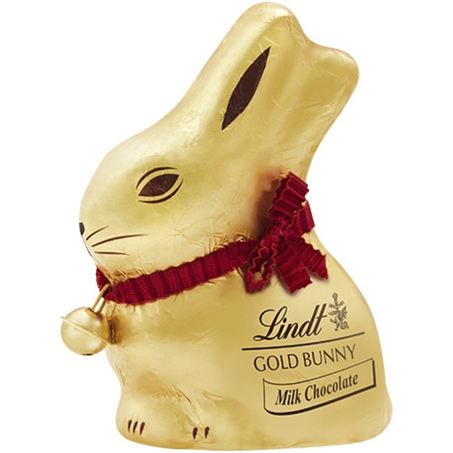 Фигурка Золотой кролик Lindt GOLD BUNNY из молочного шоколада 50 гр Фигурка Золотой кролик Lindt GOLD BUNNY из молочного шоколада 50 гр