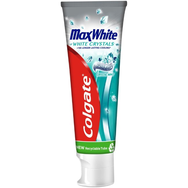Зубная паста Colgate Max White White Crystals 75 мл