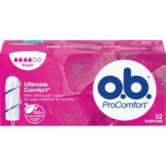 Тампоны OB 4 ProComfort super 32 шт Тампоны OB 4 ProComfort super 32 шт