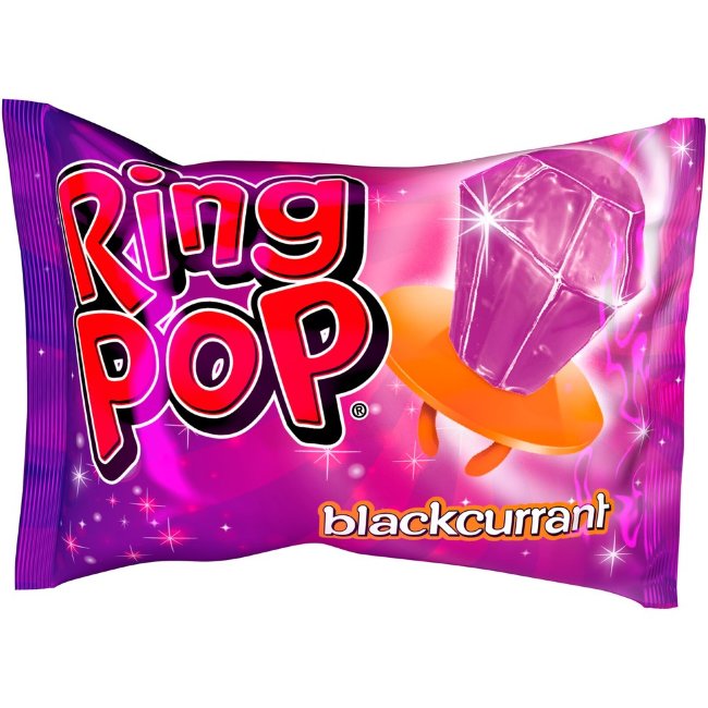 Леденец-кольцо Bazooka Ring Pop 10 гр