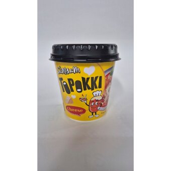 Корейский рисовый пирожок SamSam Topokki в соусе со вкусом сыра 120 гр