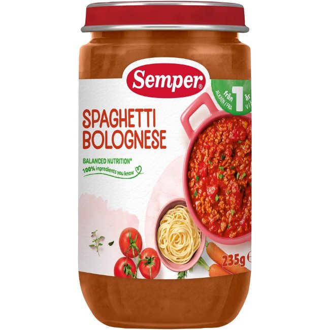 Semper ( спагетти с фрикадельками ) 235 гр