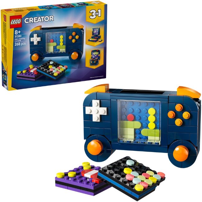 Игровая приставка LEGO® Creator 31380 в ретро-стиле