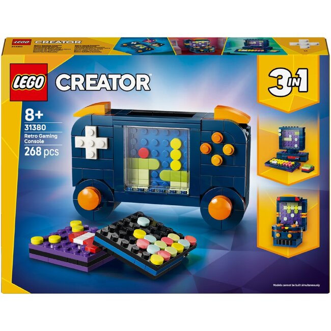 Игровая приставка LEGO® Creator 31380 в ретро-стиле
