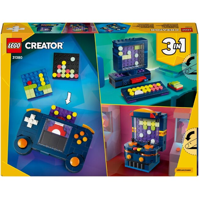Игровая приставка LEGO® Creator 31380 в ретро-стиле