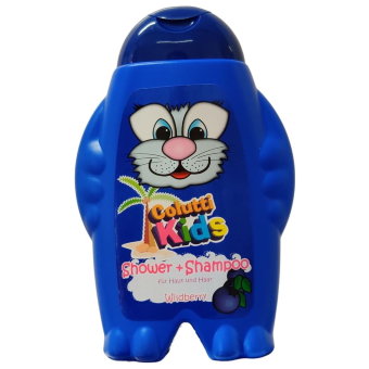 Детский шампунь-гель для душа "Черника" Kiddy Care Fruit Parad 300 мл Детский шампунь-гель для душа "Черника" Kiddy Care Fruit Parad 300 мл