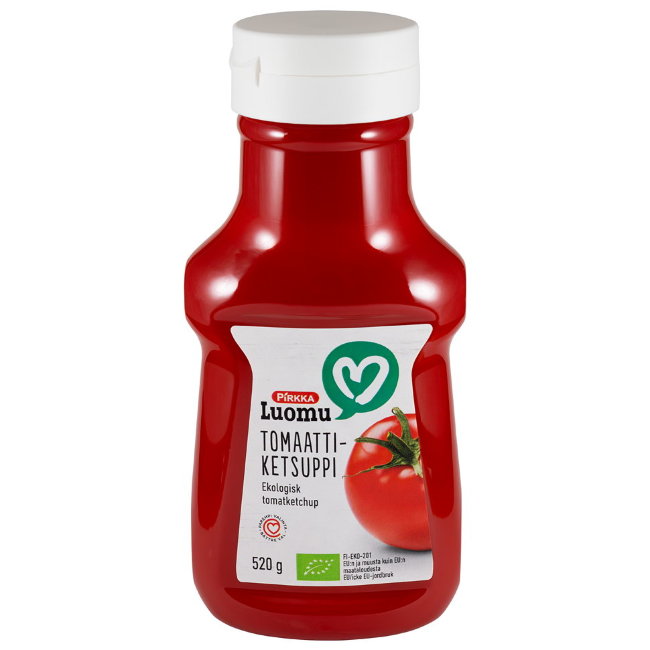 Органический кетчуп Pirkka 520 гр Органический кетчуп Pirkka 520 гр