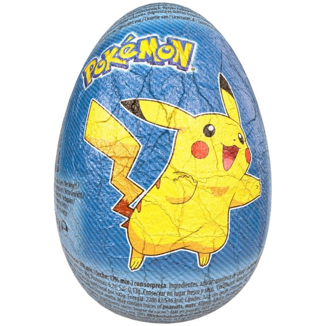 Яйцо-сюрприз шоколадное Pokemon 60 гр