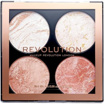 Пудра-хайлайтер и румяна Makeup Revolution Cheek Kit Take a Breather 8,8 гр