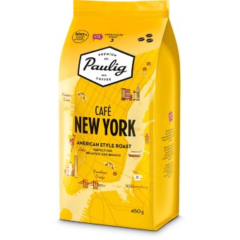 Кофе зерновой Paulig Cafe New York 450 гр