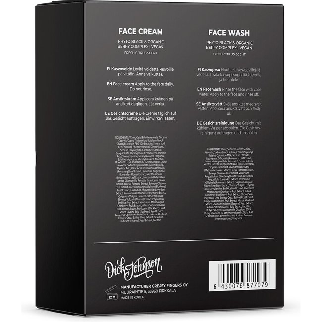 Набор для ухода за кожей Dick Johnson Core