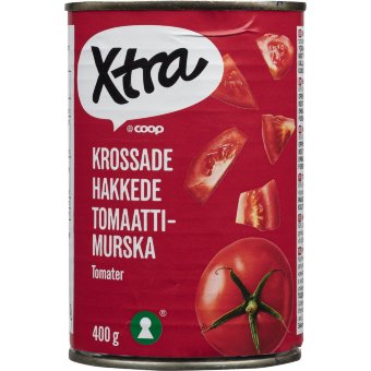 Томаты Xtra нарезанные 400 гр Томаты Xtra нарезанные 400 гр
