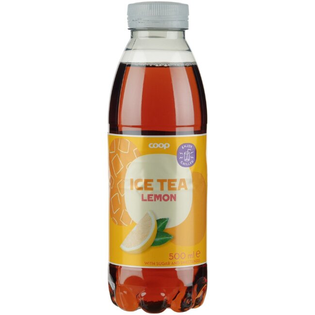 Холодный чай со вкусом лимона Coop light 500 мл