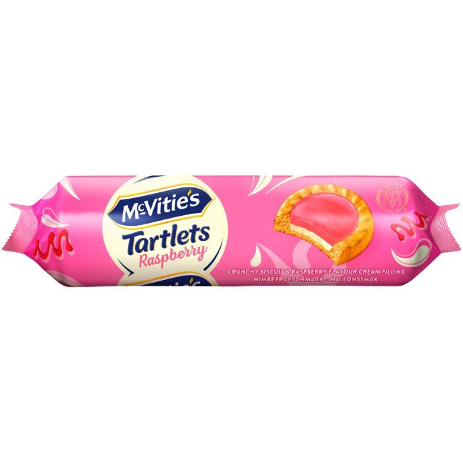 Пирожное тарталетка McVitie's с малиновым кремом 100 гр