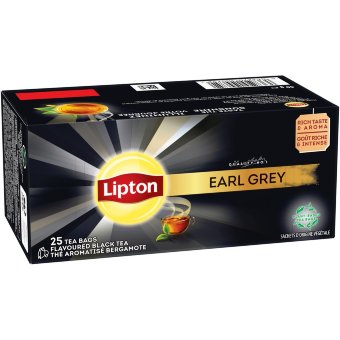 Черный чай Lipton Rich Earl Gray 25 шт/уп