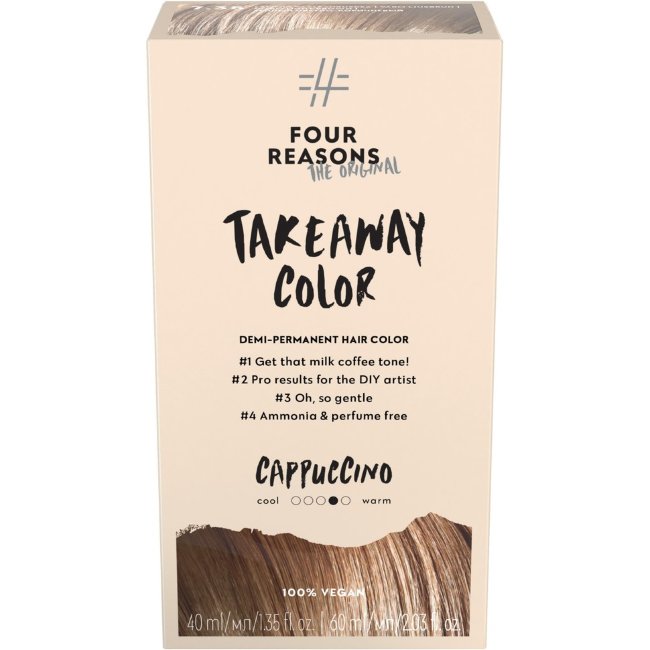 Краска для волос Four Reasons Original Takeaway Color 7.35 Каппучино стойкая Краска для волос Four Reasons Original Takeaway Color 7.35 Каппучино стойкая