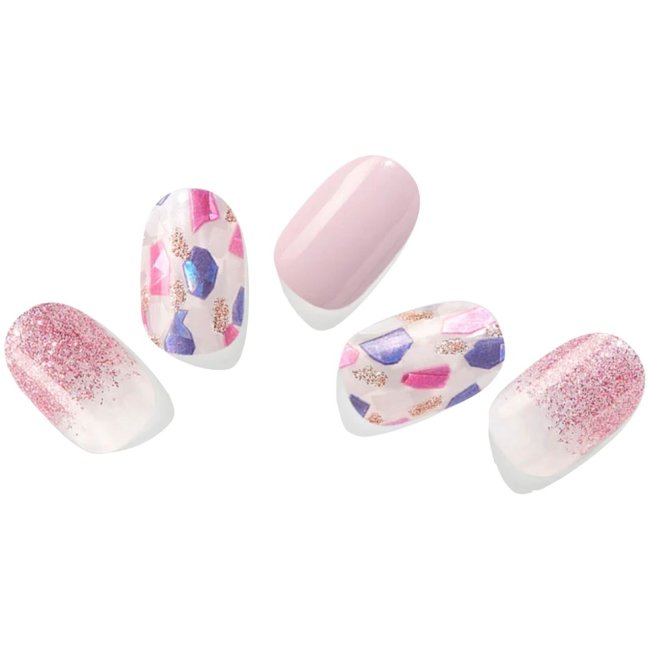 Гелевые наклейки для ногтей EDGEU Pink Sun Catcher Гелевые наклейки для ногтей EDGEU Pink Sun Catcher