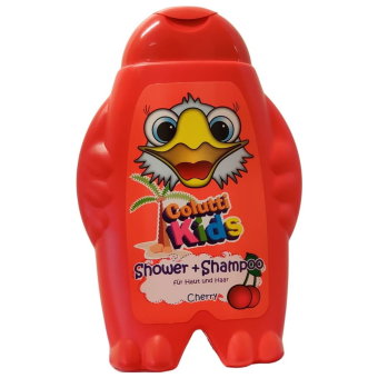 Детский шампунь-гель для душа "Вишня" Kiddy Care Fruit Parad 300 мл Детский шампунь-гель для душа "Вишня" Kiddy Care Fruit Parad 300 мл