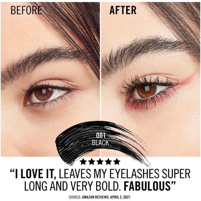 Тушь для ресниц Rimmel Scandaleyes Reloaded 12 мл 001 Black