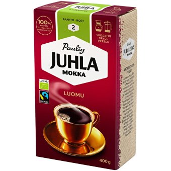 Кофе молотый обжарка 2 Paulig Juhla Mokka органический 400 мл Кофе молотый обжарка 2 Paulig Juhla Mokka органический 400 мл