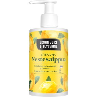 Жидкое мыло Lemon Juice & Glycerine с лимоном 275 мл