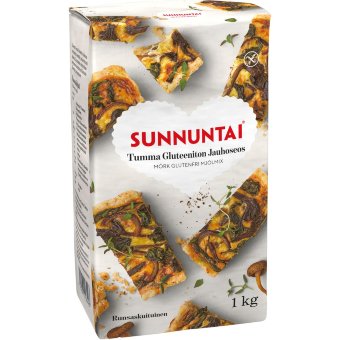Смесь муки (темная) Sunnuntai Tumma 1 кг