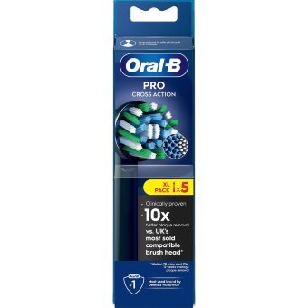 Насадки для электрической зубной щетки Oral-B PRO Cross Action (уп 5 шт)