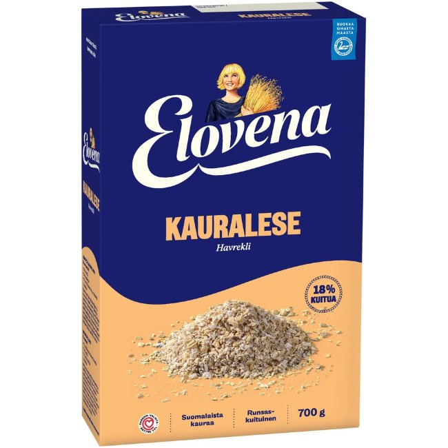 Овсяные отруби Elovena 700 гр