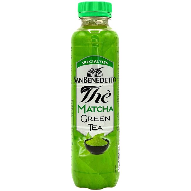 Зеленый холодный чай San Benedetto Matcha 0,4 л