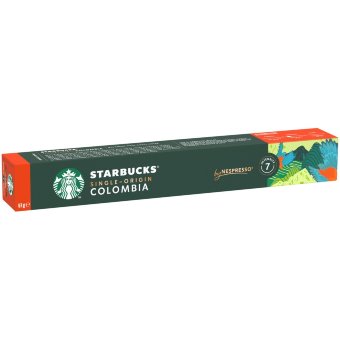 Кофе в капсулах Starbucks Nespresso Single Origin Colombia 10 капс/57 гр Кофе в капсулах Starbucks Nespresso Single Origin Colombia 10 капс/57 гр