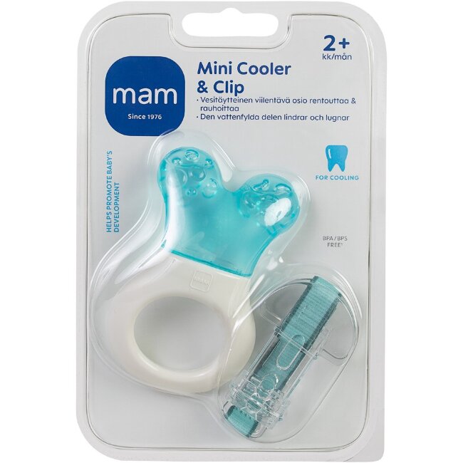 Игрушка-прорезыватель MAM Mini Cooler+Clip Игрушка-прорезыватель MAM Mini Cooler+Clip