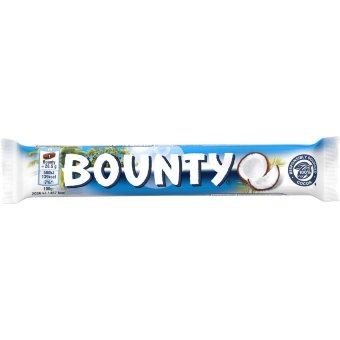 Шоколадный батончик Bounty 57 гр Шоколадный батончик Bounty 57 гр