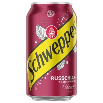 Освежающий напиток Schweppes Russchian в банке 0,33 л