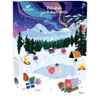 Календарь адвента с батончиками Foodin 700 гр Календарь адвента с батончиками Foodin 700 гр