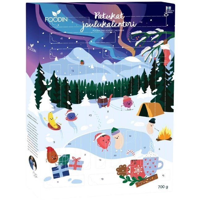 Календарь адвента с батончиками Foodin 700 гр