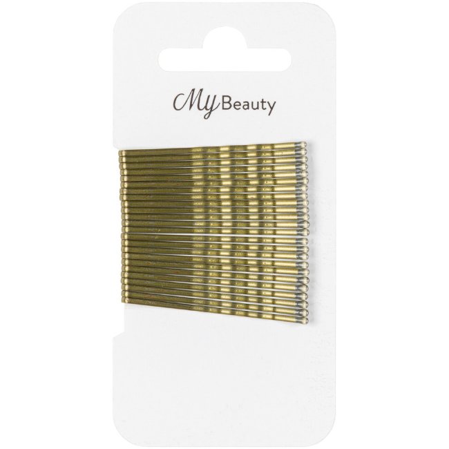 Заколка для волос My Beauty золотая 48 мм (уп 24 шт) Заколка для волос My Beauty золотая 48 мм (уп 24 шт)
