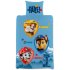 Детское постельное белье Paw Patrol 120x160+40x60 см синего цвета