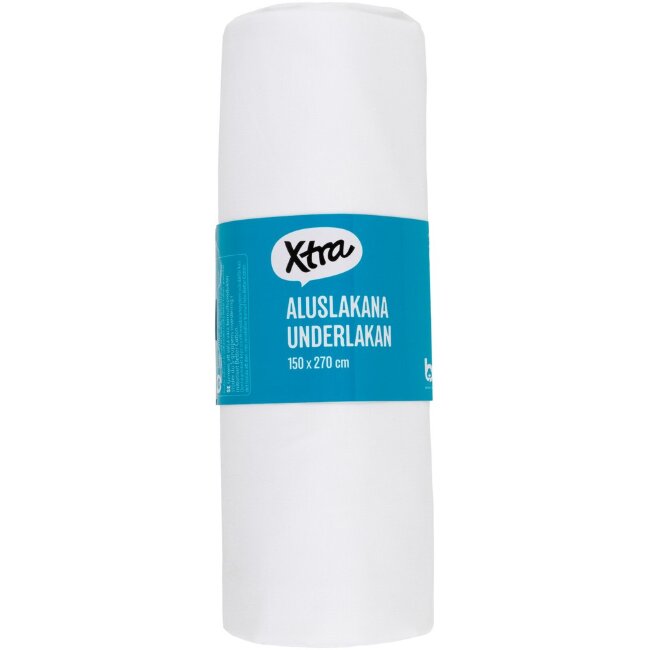 Подпростыня Xtra Uni 150x270 см, белая