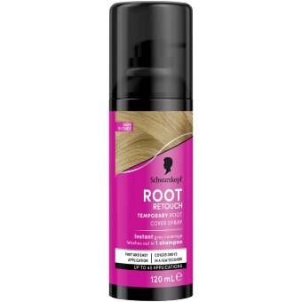 Спрей для подкрашивания корней Schwarzkopf Root Retoucher 120 мл темно-русый