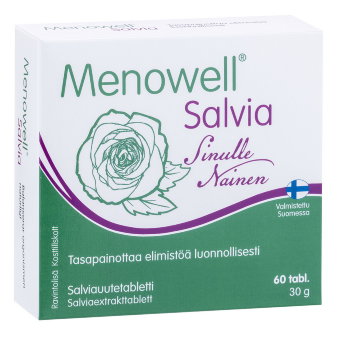 Витамины Menowell Salvia для женщин 60 таблеток Hankintatukku Витамины Menowell Salvia для женщин 60 таблеток Hankintatukku