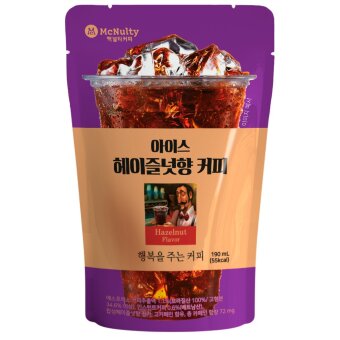 Холодный кофе McNulty Ice Americano с ореховым вкусом 190 мл