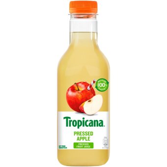 Прессованный яблочный сок Tropicana 0,9 л Прессованный яблочный сок Tropicana 0,9 л
