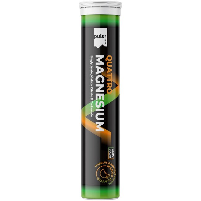 Шипучие таблетки PULS Quattro magnesium манго (уп 20 шт) Шипучие таблетки PULS Quattro magnesium манго (уп 20 шт)