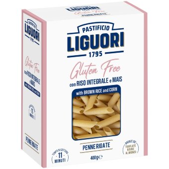 Макароны без глютена Liguori Пенне Ригате 400 гр