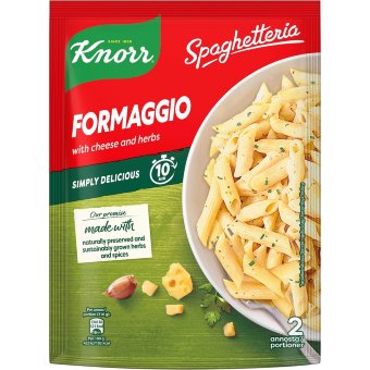 Паста с сыром и травами KNORR Formaggio 157 гр Паста с сыром и травами KNORR Formaggio 157 гр