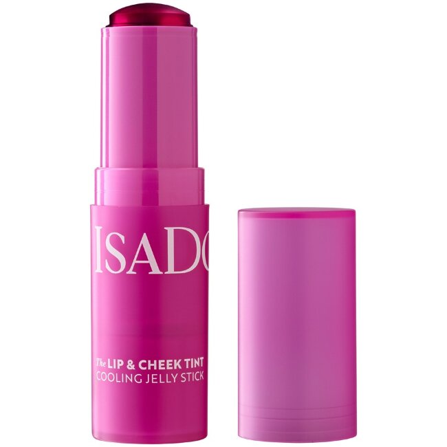 Бальзам-тинт для губ и щек IsaDora The Lip & Cheek Tint Cooling Jelly Stick 12 Berry Pink 12 гр Бальзам-тинт для губ и щек IsaDora The Lip & Cheek Tint Cooling Jelly Stick 12 Berry Pink 12 гр