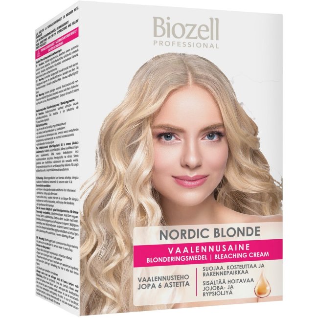Профессиональный отбеливатель для скандинавских блондинок Biozell Nordic Blonde Professional Профессиональный отбеливатель для скандинавских блондинок Biozell Nordic Blonde Professional